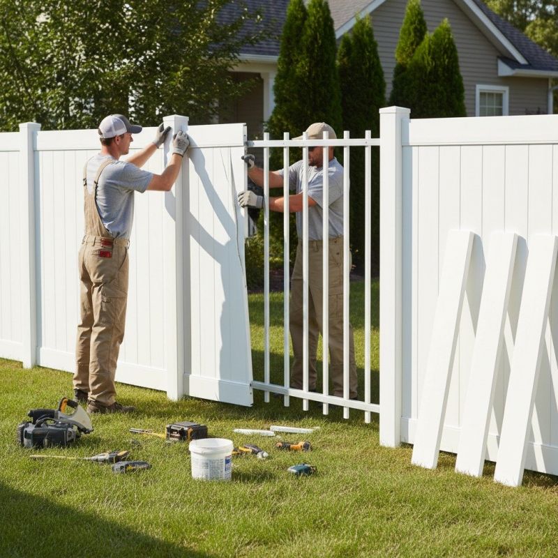 Privacy Fence Gate Repair